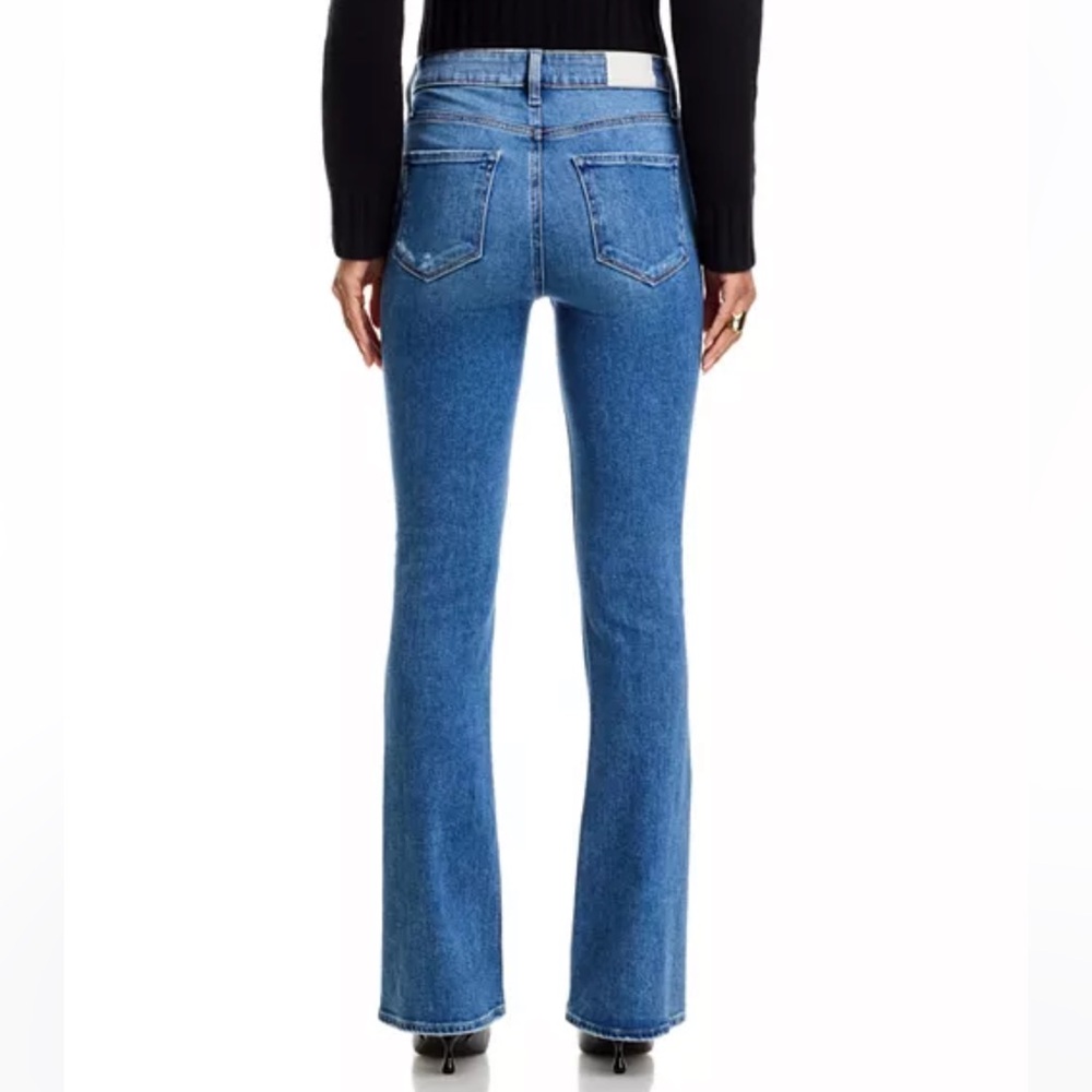 PAIGE Laurel Canyon High Rise Flare Jeans - Picture 2 of 8